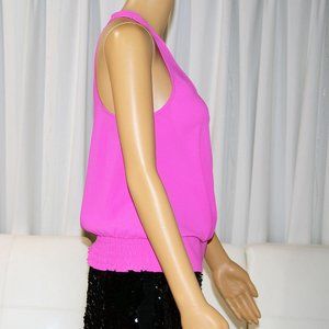 NEW! Trina Turk Oceania Surplice Blouson Tank Top